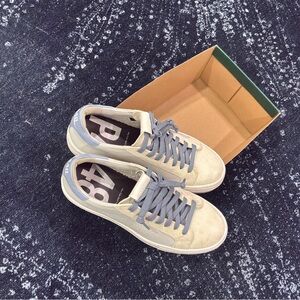 P448 Women's Athletic Shoes in Beige and Gray